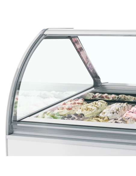 Ventilerad display för kulglass - MILLENNIUM LX12