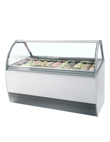 Ventilerad display för kulglass - MILLENNIUM LX20