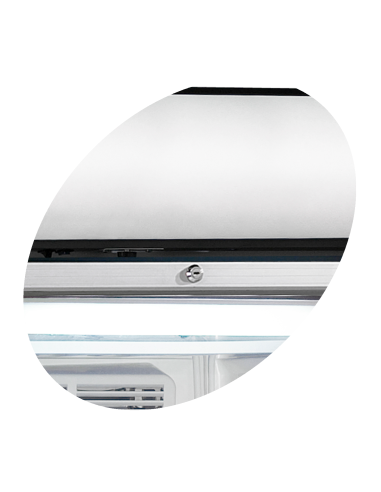 Displayfrysar - UFFS370GCP