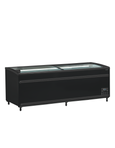 Svart kyl-/frysbox stormarknad - SFI210B-CF VS