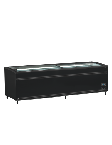 Svart kyl-/frysbox stormarknad - SFI250B-CF VS