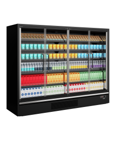 Multideck-kyl för stormarknader - Galaxy+ GP26FGD Black 2