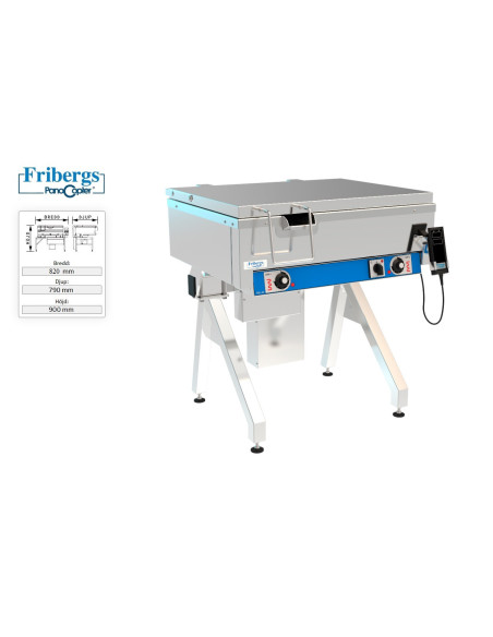 FBLB40/20 sidopip, 65mm djup