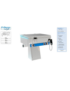 FBLB55/6 sidopip, 65mm djup