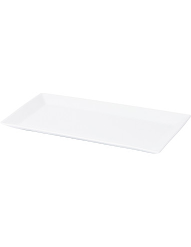 Tallrik flat 36x18 cm Quadro
