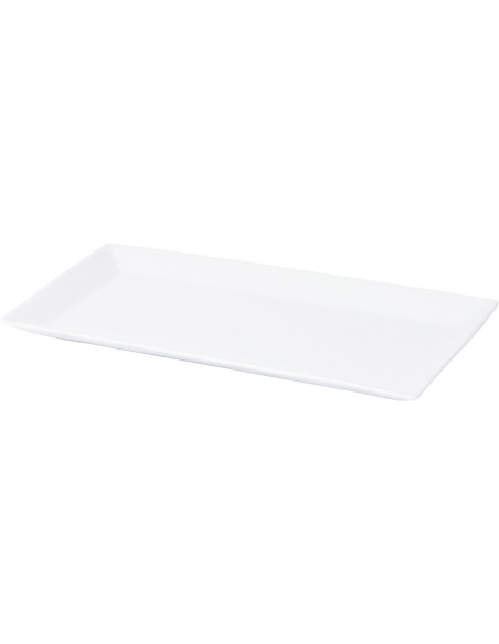 Tallrik flat 36x18 cm Quadro