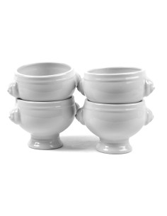 Sopp skål Ø 12 cm Lejon, 4-pack