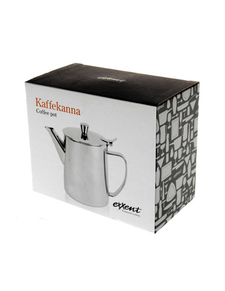 Kaffekanna 0,6 L, med lång pip