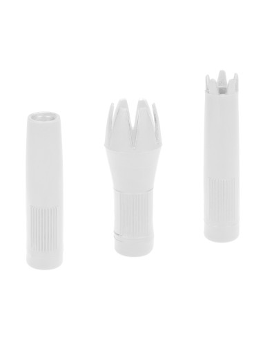 Gräddsifon, reservdelar vit plast