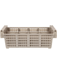 Bestickslåda 43x21 cm Beige