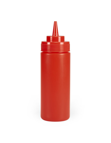 Dressingflaska 0,34 L röd