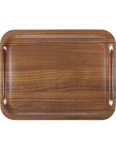Bricka 43x33 cm Teak