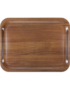 Bricka 36x28 cm Teak