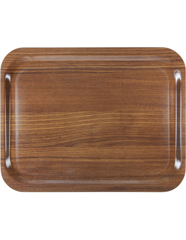 Bricka 36x28 cm Teak