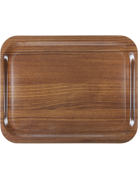 Bricka 36x28 cm Teak