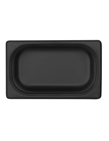 GN kantin 1/4-100 Svart