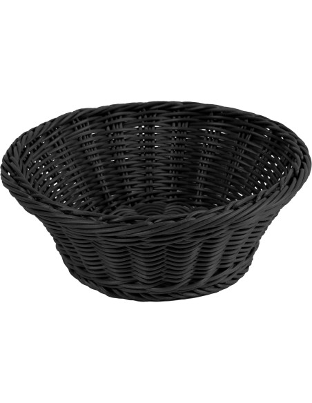 Brödkorg Ø 23 cm Svart
