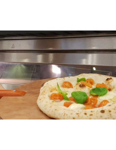 Pizza High Temp P401HT, 1 däck, 4 pizzor, 500°C
