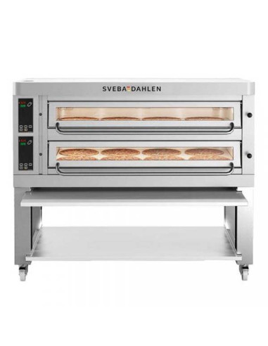 P-Series Pizzaugn P802D (djup), 2 däck, 16 pizzor