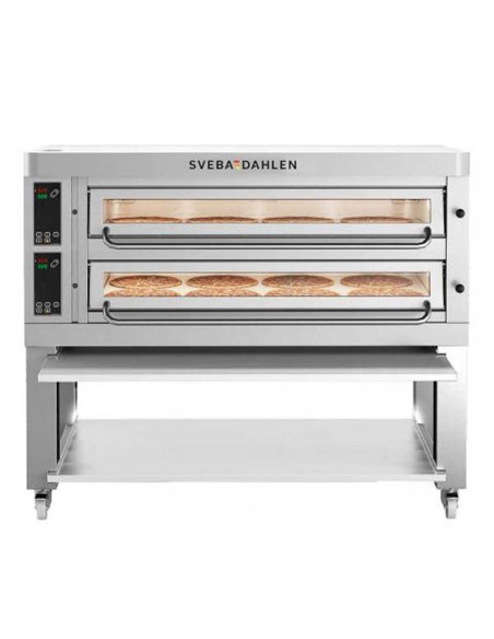 P-Series Pizzaugn P802D (djup), 2 däck, 16 pizzor
