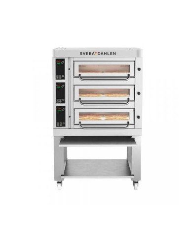 P-Series Pizzaugn P403, 3 däck, 12 pizzor