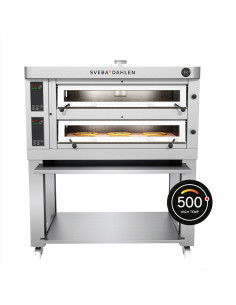 Pizza High Temp P602HT, 2 däck, 12 pizzor, 500°C