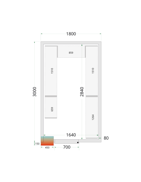 CRPF1830 - Shelf Rack System Kit