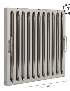 Aerosolavskiljare FF-2A/12 500x300x40 2