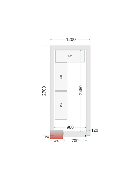CRNF1227 - Shelf Rack System Kit