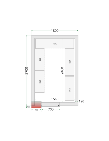 CRNF1827 - Shelf Rack System Kit