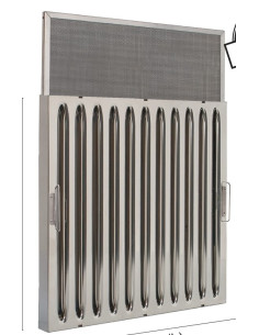 Aerosolavskiljare FF-4 498x498x35