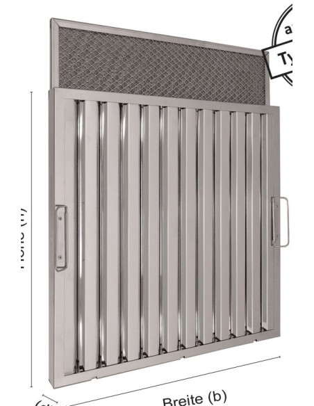 Aerosolavskiljare FM-40KS/8 480x450x40