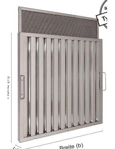 Aerosolavskiljare FM-40KG/19 498x498x40