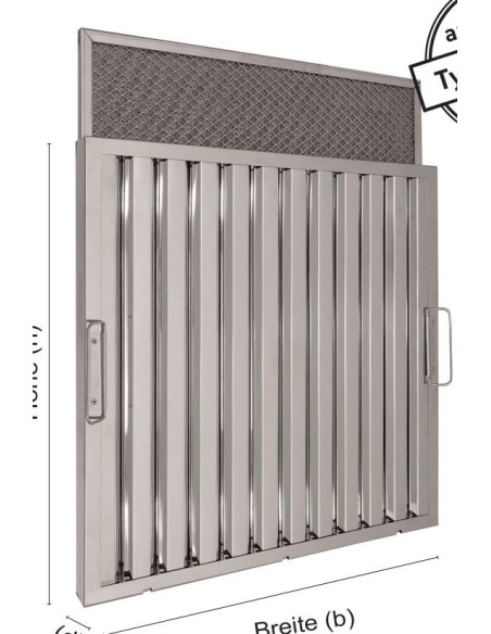 Aerosolavskiljare FM-40KG/16 500x450x40