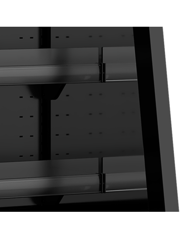 Multideck-kyl för stormarknader - Galaxy+ GPL10FGD Black