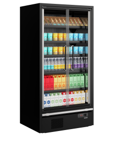 Multideck-kyl för stormarknader - Galaxy+ GP10FGD Maxi Black 2