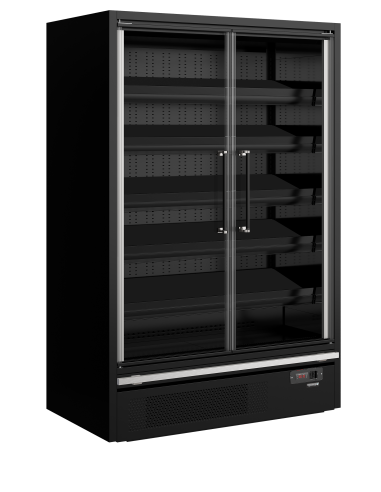 Multideck-kyl för stormarknader - Galaxy+ GP14FGD Maxi Black