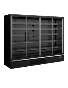 Multideck-kyl för stormarknader - Galaxy+ GP26FGD Maxi Black