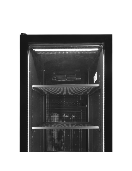 Flaskkyl med vänsterhängd dörr på gångjärn - SCU1425 FRAMELESS L/H