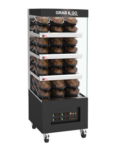 Självbetjäningsdisplay med 4 hyllor modell 6MCV4LS.1
