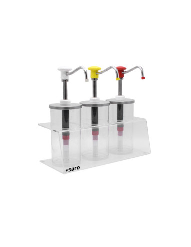Doseringsdispenser modell PLX-R-BK-1650 ml