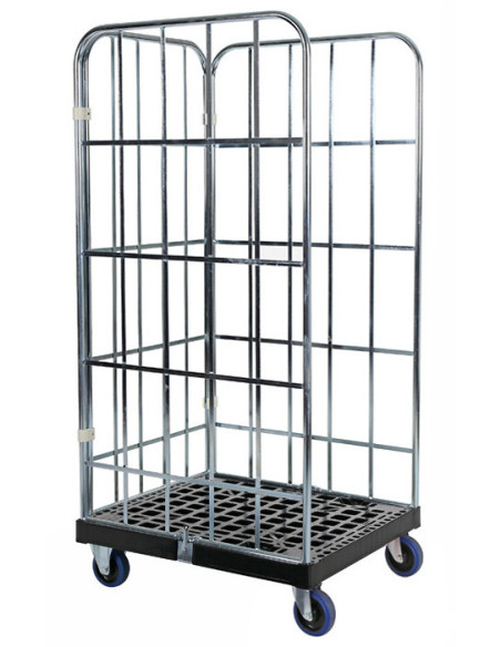 Vagn med 3 nätväggar modell RW 3
