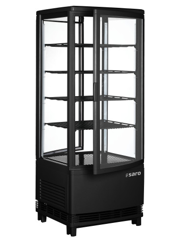 Kylmonter, dubbeldörr, 98 liter, modell SC 100 DT svart