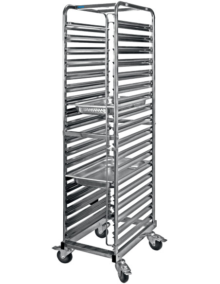 Hyllvagn för bakplåtar 600 x 400 mm modell LIAM
