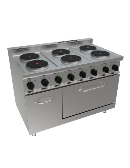Elektrisk spis med elektrisk ugn modell E7/CUET6LE