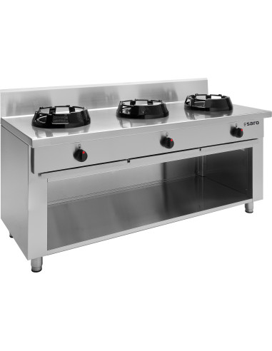 Wok gasspis med öppen botten modell CC/03