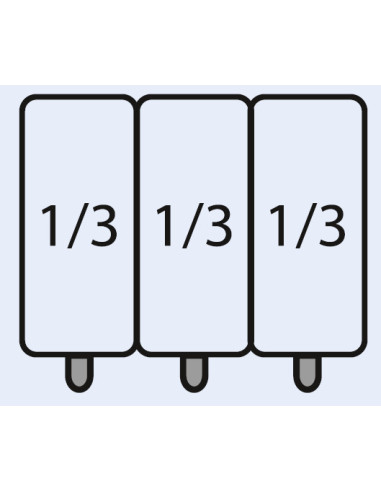 Pastakorgset 3 x 1/3