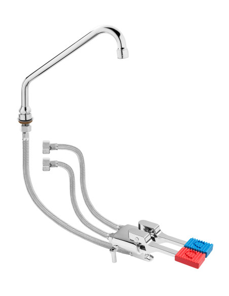 Kran fotpedal - kall-/varmvattenset modell THEA