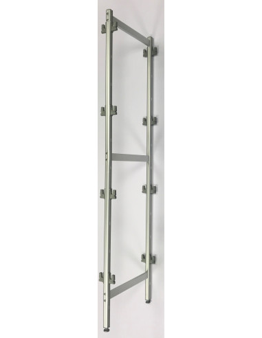 Mittsektion i aluminium för 373 djup / höjd 1700 mm