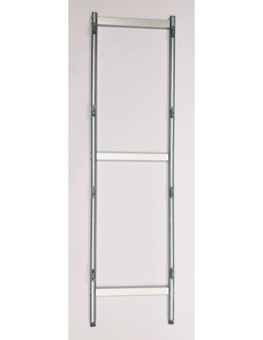 Aluminium sidopanel för 475 mm djup / höjd 1700 mm